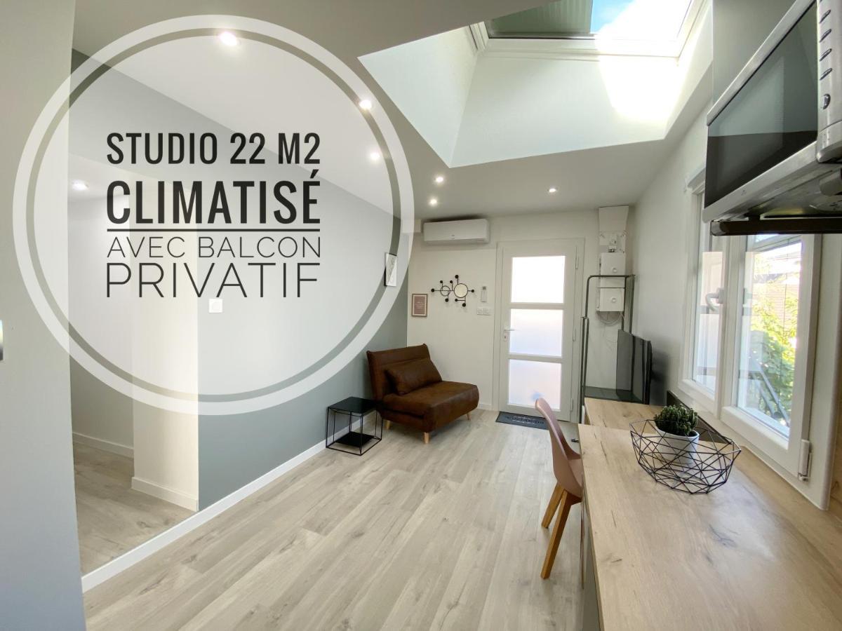 Studio Ora - 22M² - Climatise Avec Balcon Privatif Bassens  Exterior photo